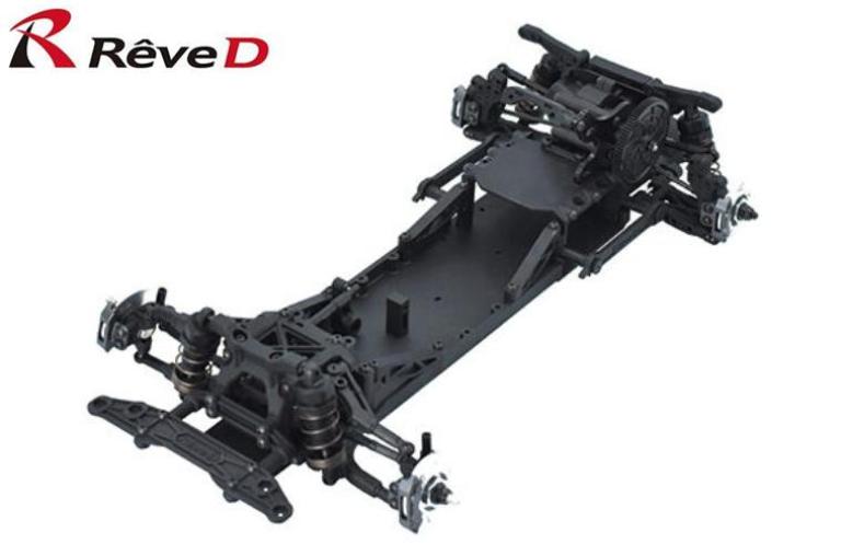 ! 【Reve D/レーブ・ディー】 RKD-RDX 1/10 電動RC　RWDドリフトカー RDX シャーシキット （未組立） ≪ラジコン≫のサムネイル
