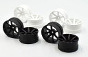 RW-JD7MK6 【Reve D/レーブ・ディー】 コンペティション ホイール “JD7″シリーズ(オフセット6・2個入) マットブラック