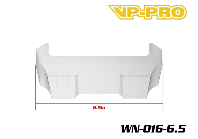 株式会社エンジェルスジャパンのWN-016-6.5 【RICKSIDE DESIGN/VP-PRO】 1/10電動バギー用 6.5インチストレートポリカウイング(1.0mm)｜アングル2