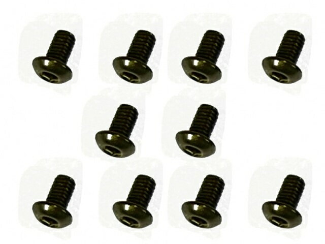 Parts - NFR-305 【SQUARE/スクエア】 S-FlexチタンM3×5mmヘックスボタンビス 10pcs