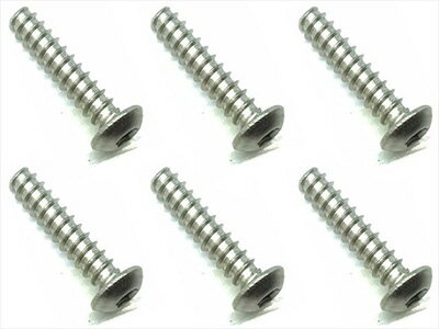 NTP-314 【SQUARE/スクエア】 3×14 チタンヘックスボタンタッピングビス（6本入）