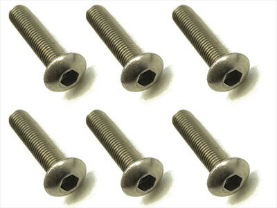 Parts - NTR-316 【SQUARE/スクエア】 3×16 チタンヘックスボタンビス（6本入）