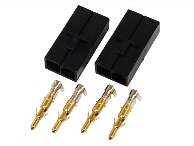 SGC-24F 【SQUARE/スクエア】 7.2Vタミヤ黒コネクター メス2個入