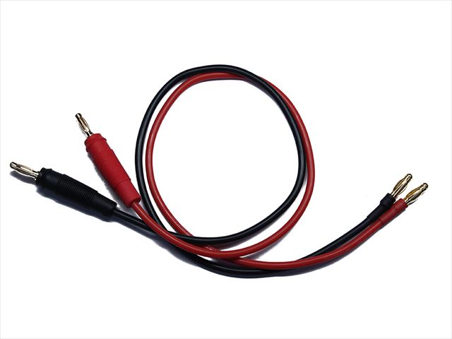 1Sリポ充電などダイレクトに使用できるコネクターと電源ジャックを合わせたコネクターコードです。コード長400mm。