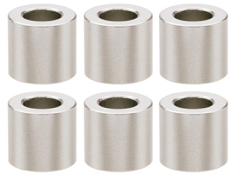 5.0ミリ厚のワッシャー。各6個入