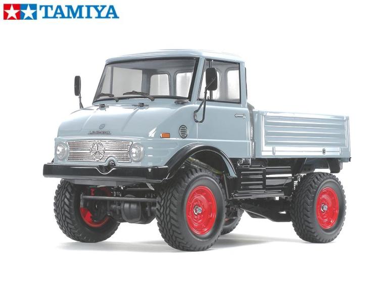 ！【TAMIYA/タミヤ】 58692 1/10 電動RC メルセデス・ベンツ ウニモグ 406 （CC-02シャーシ）組立キット+チャンプオリジナル：フルボールベアリング （未組立） ≪ラジコン≫のサムネイル