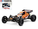 ！【TAMIYA/タミヤ】 58628 1/10 電動RC　レーシング ファイター（DT-03シャーシ） 組立キット+ 走行用バッテリー2本、サンワ：MX-6 BL-SIGMA/HVS702仕様コンピュータプロポ+チャンプオリジナル：フルボールベアリング付ビギナーセット（未組立） ≪ラジコン≫