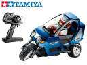 ！【TAMIYA/タミヤ】 47384 トリプルホイール ダンシングライダー （完成モデル）（T3-01シャーシ）メタリックブルーボディ仕様 ≪ラジコン≫