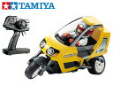 ！【TAMIYA/タミヤ】 47385 トリプルホイール ダンシングライダー （完成モデル）（T3-01シャーシ）イエローボディ仕様 ≪ラジコン≫