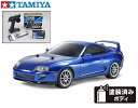 ！【TAMIYA/タミヤ】 58733 1/10 電動RC トヨタ スープラ (JZA80) (BT-01シャーシ)組立キット・サンワ：MX-6 コンピュータプロポ付フルセット （未組立） ≪ラジコン≫