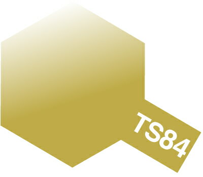 85084 【タミヤ】カラースプレー TS-84 メタルゴールド
