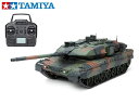 !【TAMIYA/タミヤ】 56046 1/16 電動 RCタンク ドイツ連邦軍主力戦車 LEOPARD 2 A7V フルオペレーション (プロポ付) (未組立) ≪ラジコン≫