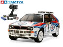 ！【TAMIYA/タミヤ】 58570 1/10 電動RC　ランチア デルタ インテグラーレ（TT-02シャーシ）組立キット+45053 NEWファインスペック電動RCドライブセット+チャンプオリジナル：フルボールベアリング （未組立） ≪ラジコン≫