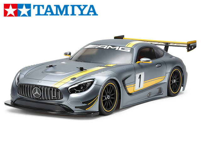 ！【TAMIYA/タミヤ】 58639 1/10 電動RC　MERCEDES-AMG GT3（TT-02シャーシ） 組立キット+チャンプオリジナル：フルボールベアリング （未組立） ≪ラジコン≫