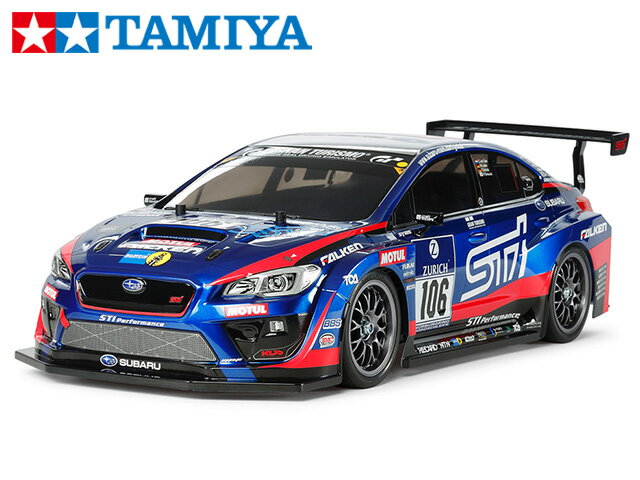 ！ 58645 1/10 電動RC　SUBARU WRX STI NBRチャレンジ（TT-02シャーシ） 組立キット+チャンプオリジナル：フルボールベアリング （未組立） ≪ラジコン≫