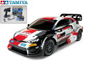 ！【TAMIYA/タミヤ】 58716 1/10 RC トヨタ ガズー レーシング WRT/GR ヤリス ラリー1 ハイブリッド (TT-02シャーシ) 組立キット・サンワ：MX-6 BL-SIGMA コンピュータプロポ付フルセット+フルボールベアリングセット （未組立） ≪ラジコン≫