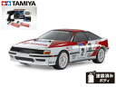 ！【TAMIYA/タミヤ】 58718 1/10 RC トヨタ セリカ GT-FOUR (ST165) 組立キット走行用バッテリー2本、サンワ：MX-6 BL-SIGMA/HVS702仕様コンピュータプロポ+チャンプオリジナル：フルボールベアリング付ビギナーセット（未組立） ≪ラジコン≫