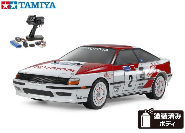 ！【TAMIYA/タミヤ】 58718 1/10 RC トヨタ セリカ GT-FOUR (ST165) (TT-02シャーシ) 組立キット 45053 NEWファインスペック電動RCドライブセット チャンプオリジナル：フルボールベアリング （未組立） ≪ラジコン≫