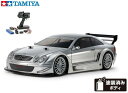 ！【TAMIYA/タミヤ】 58722 1/10 RC 2002 メルセデス・ベンツ CLK AMG レーシングバージョン (TT-02 シャーシ) 組立キット+45053 NEWファインスペック電動RCドライブセット （未組立） ≪ラジコン≫