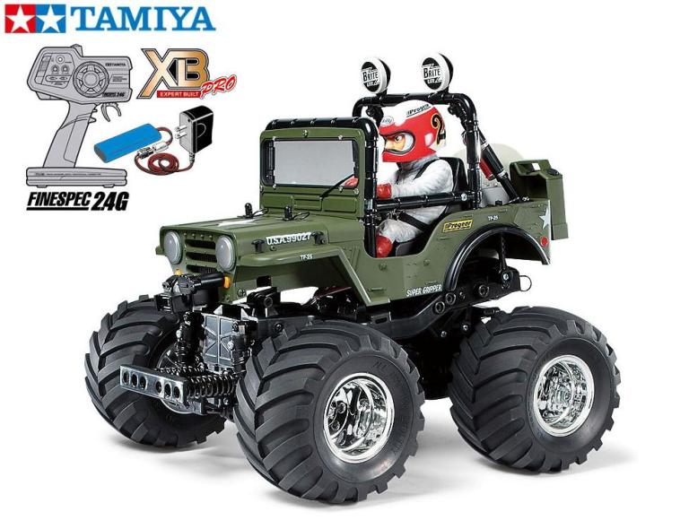 ！【TAMIYA/タミヤ】 57743 1/10 電動RC 完成セット XB ワイルドウイリー2 ≪ラジコン≫