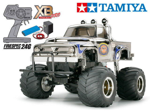 訳あり在庫処分 Tamiya タミヤ 1 12 電動rc 完成セット ｘｂ ミッドナイトパンプキン メタリックスペシャル チャンプオリジナルxbビギナーセット タミヤ純正予備バッテリー1本 急速充電器 単三乾電池4本付 完成済みフルセット ラジコン 返品不可 ラジコン ドローン