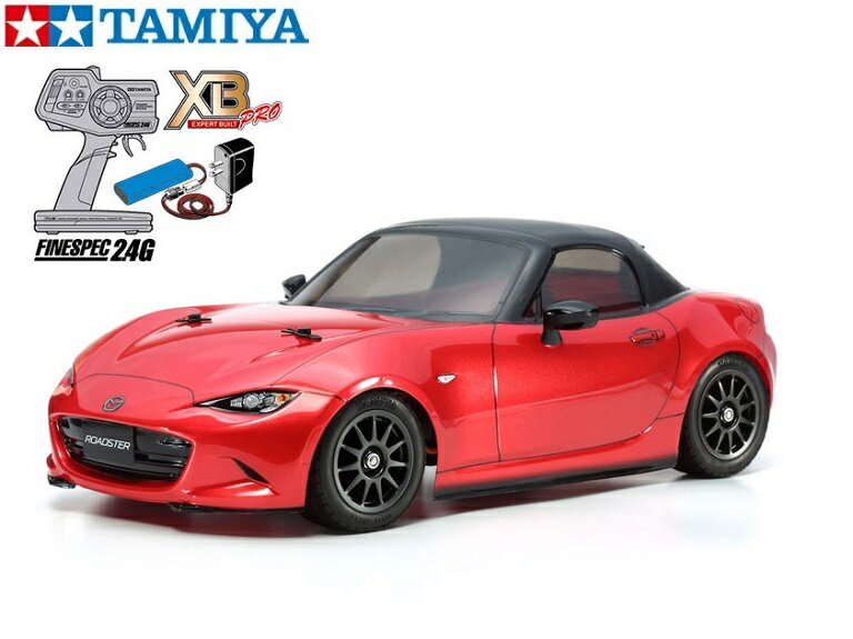 ！【TAMIYA/タミヤ】 57891 1/10 電動RC 完成セット XB マツダ ロードスター (M-05シャーシ) ≪ラジコン≫