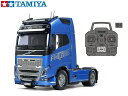 ！【5月発売予定 予約 TAMIYA/タミヤ】 56374 1/14 電動RC ビッグトラック ボルボ FH16 グローブトロッターXL 750 4×2 フルオペレーションセット（未組立） ≪ラジコン≫