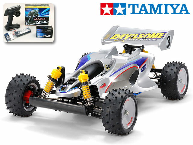 ！【5月再入荷・予約・TAMIYA/タミヤ】 47367 マンタレイ（2018）・サンワ：MX-6 コンピュータプロポ付フルセット【電動RCカー特別企画】（未組立） ≪ラジコン≫