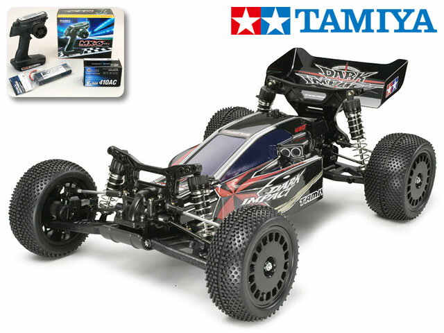 ！【TAMIYA/タミヤ】 58370 1/10 電動RC ダークインパクト サンワ：MX-6 コンピュータプロポ付フルセット（未組立） ≪ラジコン≫