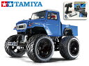 タミヤ ラジコンカー ！【TAMIYA/タミヤ】 58589 1/10 電動RC　トヨタ ランドクルーザー 40 ピックアップ（GF-01シャーシ）・サンワ：MX-6 コンピュータプロポ付フルセット（未組立） ≪ラジコン≫