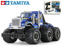 ！【TAMIYA/タミヤ】 58646 1/18 電動RC コングヘッド6×6（G6-01シャーシ） サンワ：MX-6 コンピュータプロポ付フルセット チャンプオリジナル：フルボールベアリングセット（未組立） ≪ラジコン≫