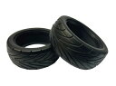 ET-021 【TOP LINE/トップライン】 1/10 4WDバギー用ゴムタイヤ ラジアルタイプ フロント用