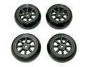 HD-112MA 【TOP LINE/トップライン】 ホイールはめ込み済み引っ張りドリフトタイヤ(RSワタナベ エイトスポークホイール オフセット2 マグカラー...