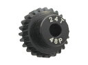 IP-4824B 【TOP LINE/トップライン】 7075 ハードコートピニオンギヤ ブラック 48ピッチ 24T