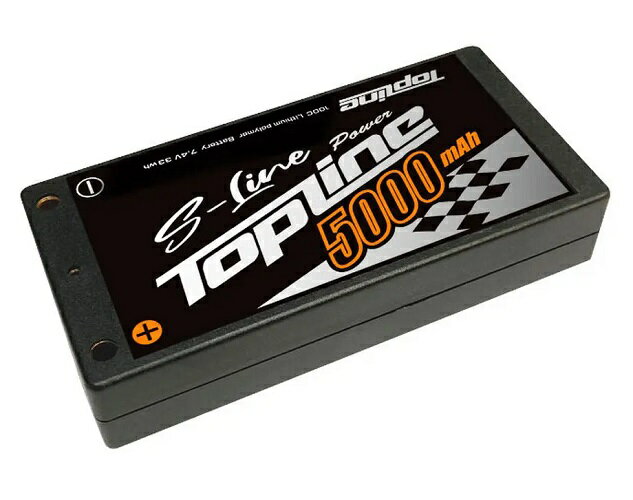 TP-447 【TOP LINE/トップライン】 S-Line Power 5000mAh/7.4V 100C ショートサイズ Li-P0バッテリー