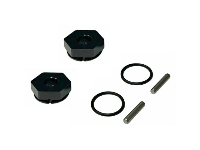 TP-659BK 【TOP LINE/トップライン】 アルミ六角ハブ NEO 厚み4mm ブラック