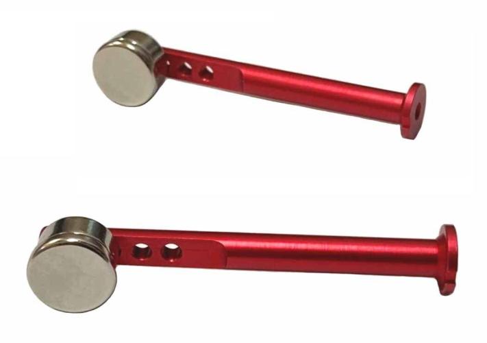 TP-82RE 【TOP LINE/トップライン】 リヤ用ボディマウント マグネットタイプ レッド