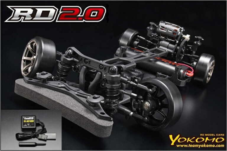 ！【YOKOMO/ヨコモ】 RDR-020G 1/10 電動RC RWDドリフトカー ルーキードリフト RD2.0 YG-302V2ジャイロ付き 組立シャーシキット （未組立） ≪ラジコン≫