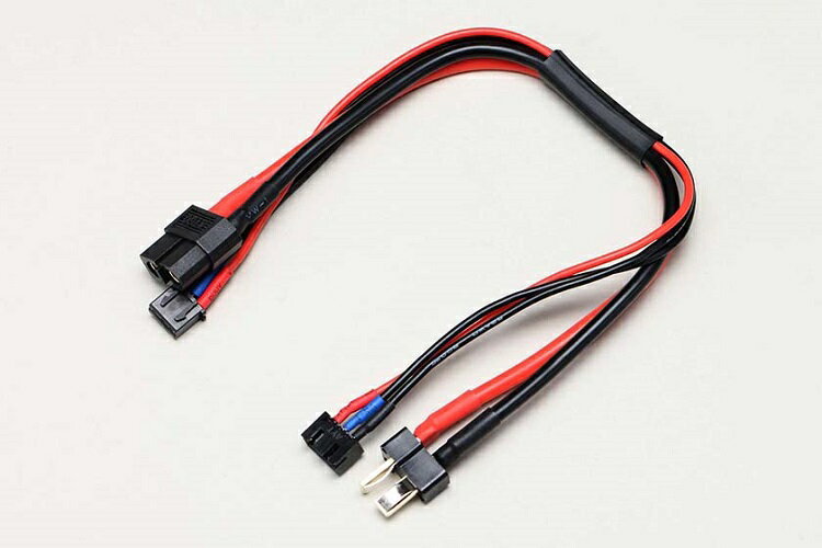 RP-122-2 【YOKOMO/ヨコモ】 充電/バランスケーブル 20cm (XT60/2P Tプラグ)