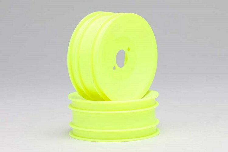 YZ-821Y-2 【YOKOMO/ヨコモ】 YZ-870C用フロントホイール(イエロー／2.2インチ)