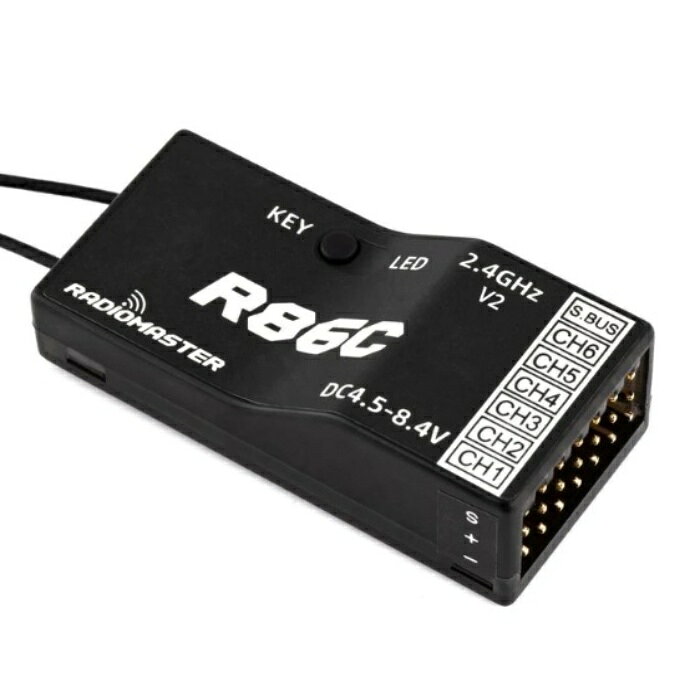 RADIOMASTER　R86C V2　S-FHSS互換受信器
