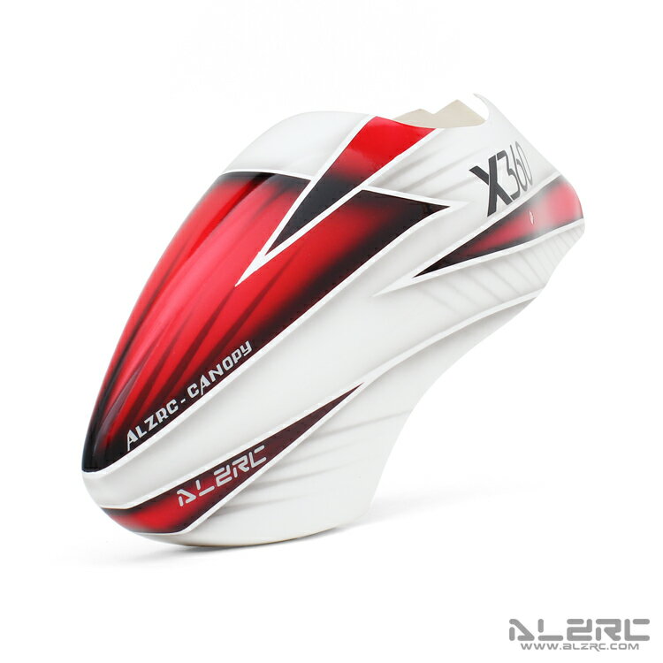ALZRC X360用キャノピー　レッド　DX360CPR