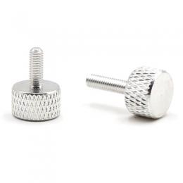 カラーアルミローレットビス　M3×12　4本入り　シルバー　RB312S