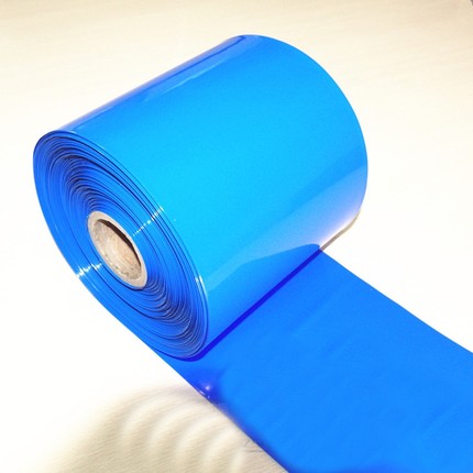 PVC熱収縮チューブ青 幅140mm PVC1...の紹介画像2