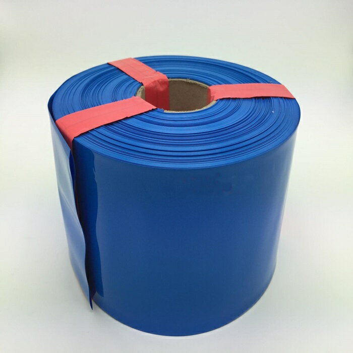 PVC熱収縮チューブ青 幅140mm PVC1...の紹介画像3