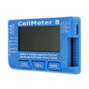 多機能バッテリーチェッカー バックライト付 CELLMETER8