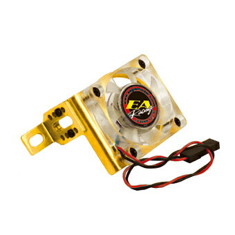 イーグル(EAGLE)/3450-GO/アジャスタブル・クーリングファンスタンド[ゴールド](30x30x6.5mmファン付)7.2V　ラジコン/パーツ