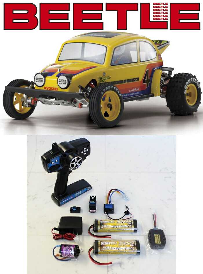 【基本送料無料】【ラジコン】京商(KYOSHO)/30614-M/1/10 　2WDバギー BEETLE2014（ビートル） ミドルセット【smtb-k】【w3】