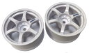 楽天ラジコン夢空間【ネコポス対応】LAB/LWT-0406WH_LWT-0408WH/gram LIGHTS 57D Sports WHEEL トラクション type ホワイト 2本入