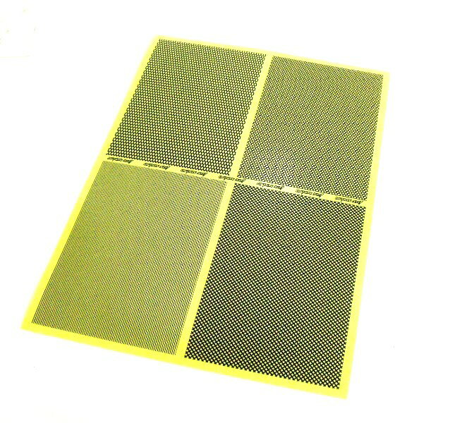 【あす楽】【ネコポス対応】OPTION No.1(オプションNo.1)/3Dメッシュデカール（4パターン/ブラック）(B..